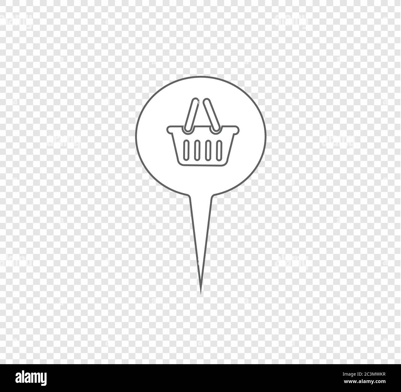 Shop Basket Supermarket Black Silhouette Icon. Grocery Store Buy Basket  Market Glyph Pictogram. Hand Food Product Empty Cart Flat Symbol. Bag  Retail Internet Web Sign. Isolated Vector Illustration. 9973964 Vector Art  at