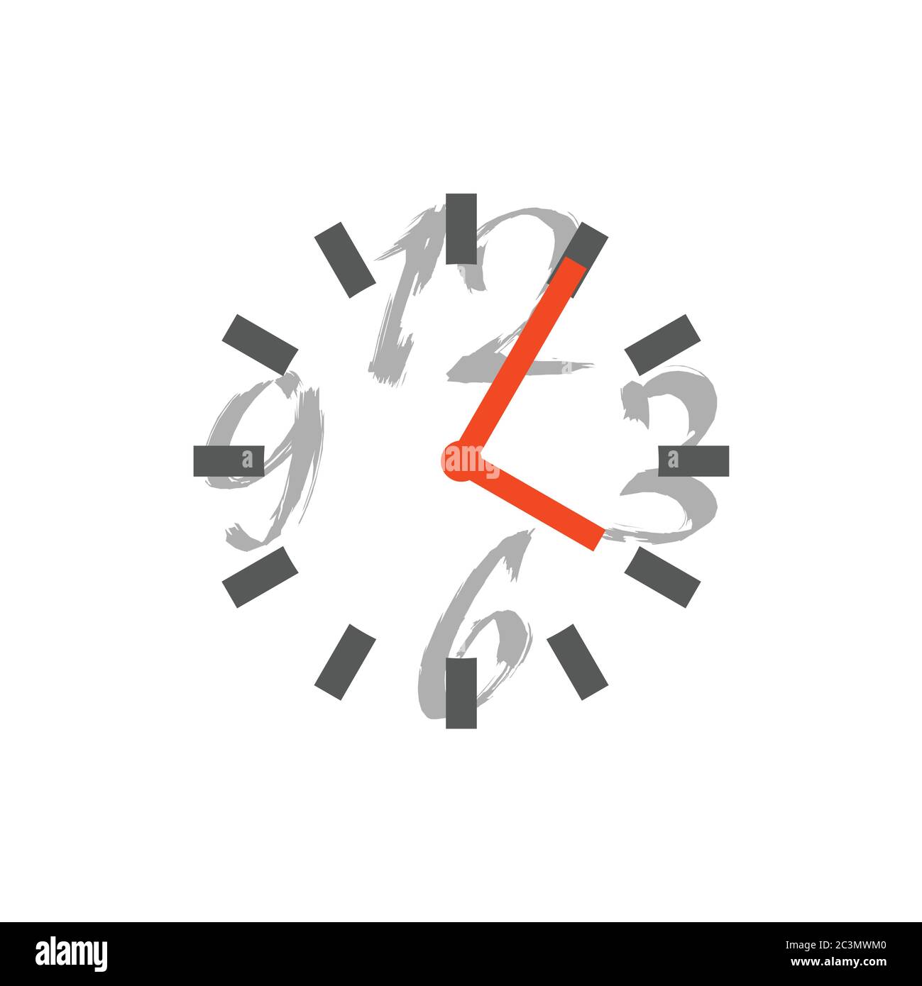 clock round cartoon art illustration Stock Vector Image & Art - Alamy