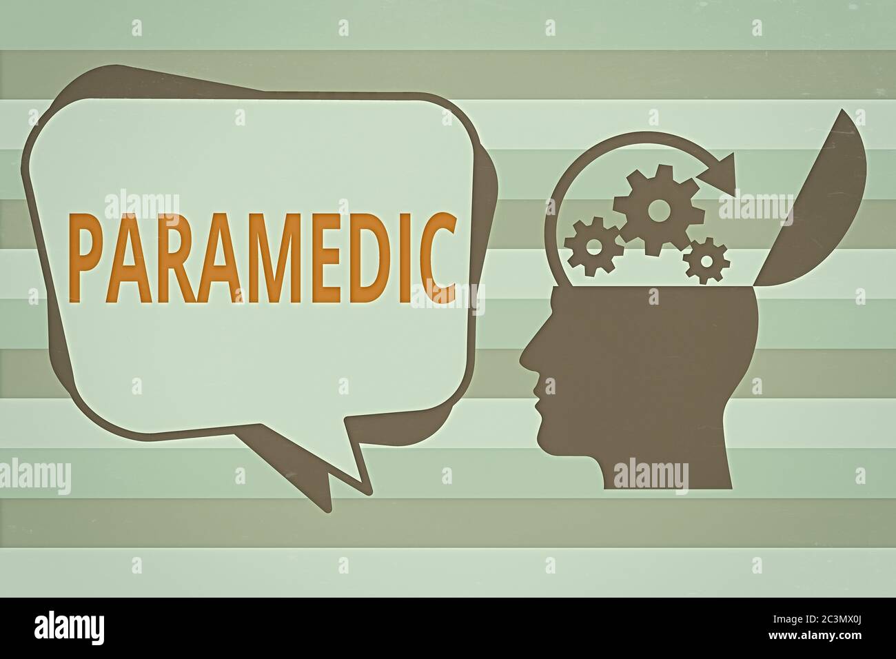 Conceptual hand writing showing Paramedic. Concept meaning a health ...