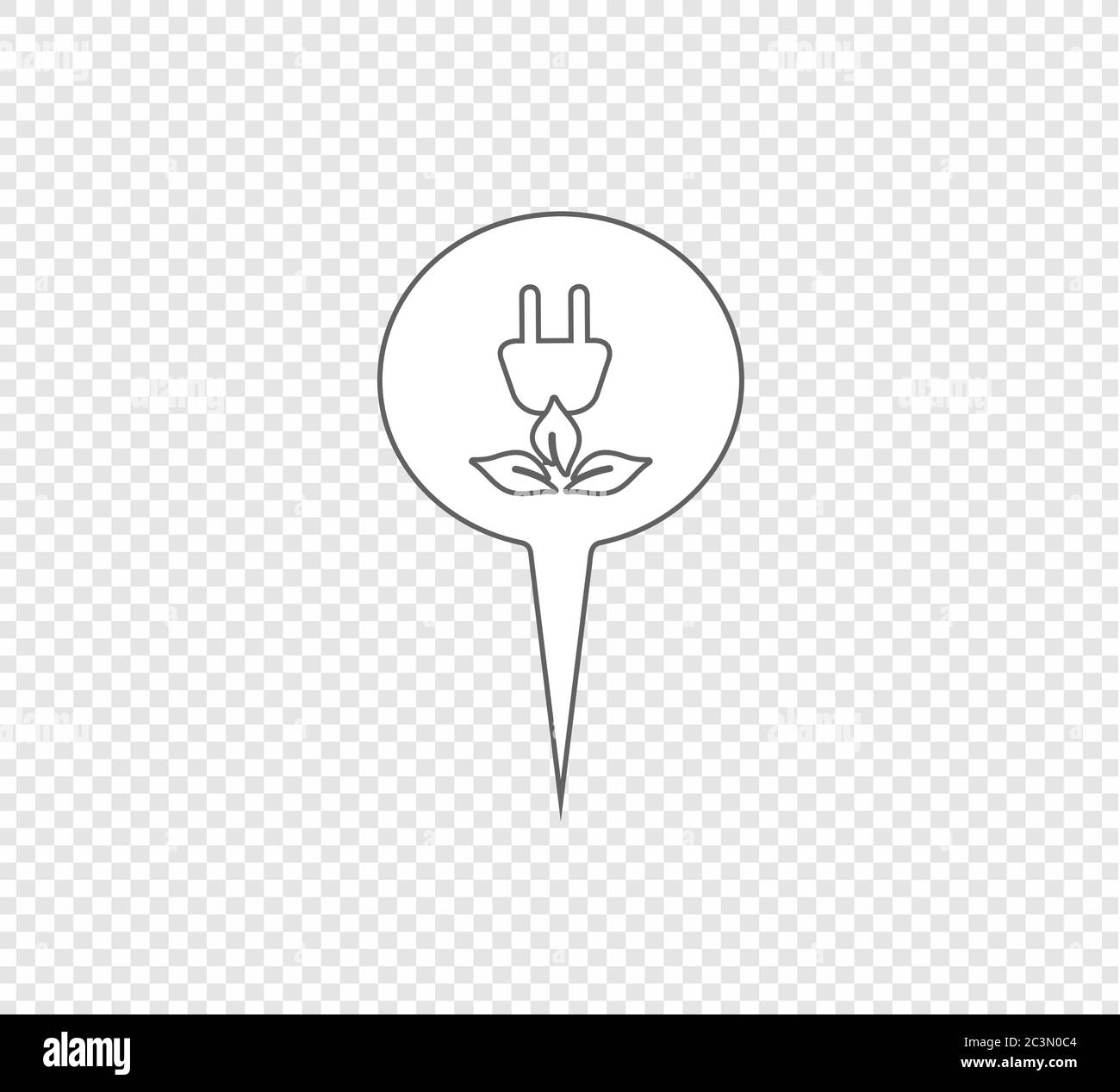 Navigation point refueling an electric car search for a location on a