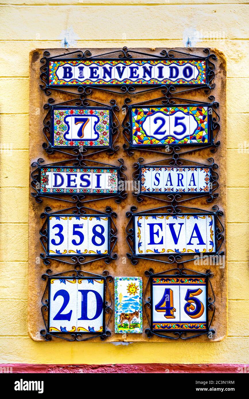Souvenir shop in seville hi-res stock photography and images