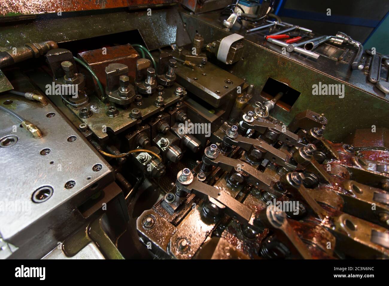 Work Inside Machine Tip Inside warehouse machines hi-res stock photography and images - Alamy