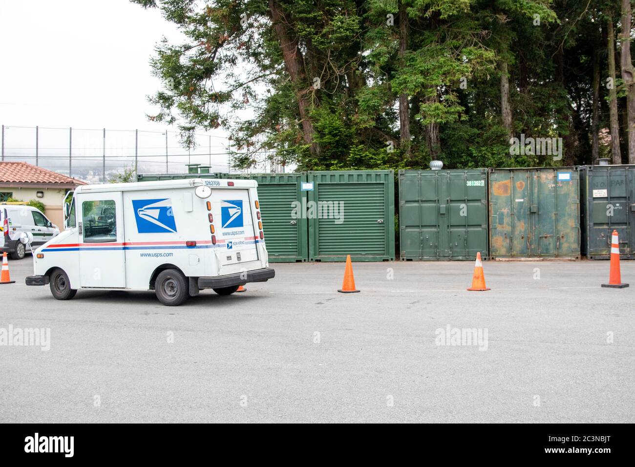 Usps Mail Truck High Resolution Stock Photography and Images Alamy
