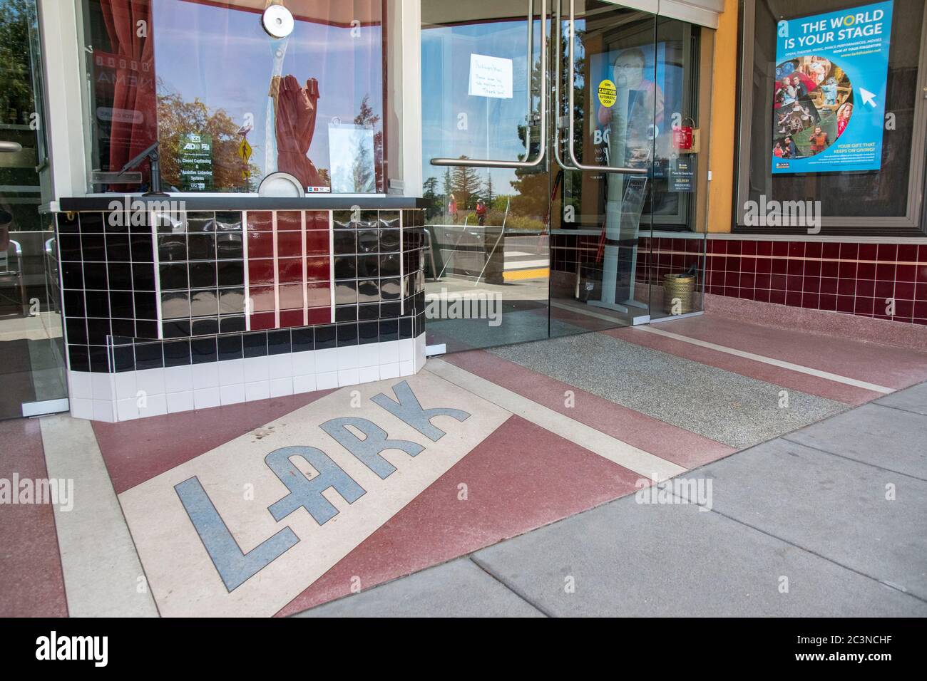 Downtown Larkspur, CA, is full of beautiful sights, including the movie