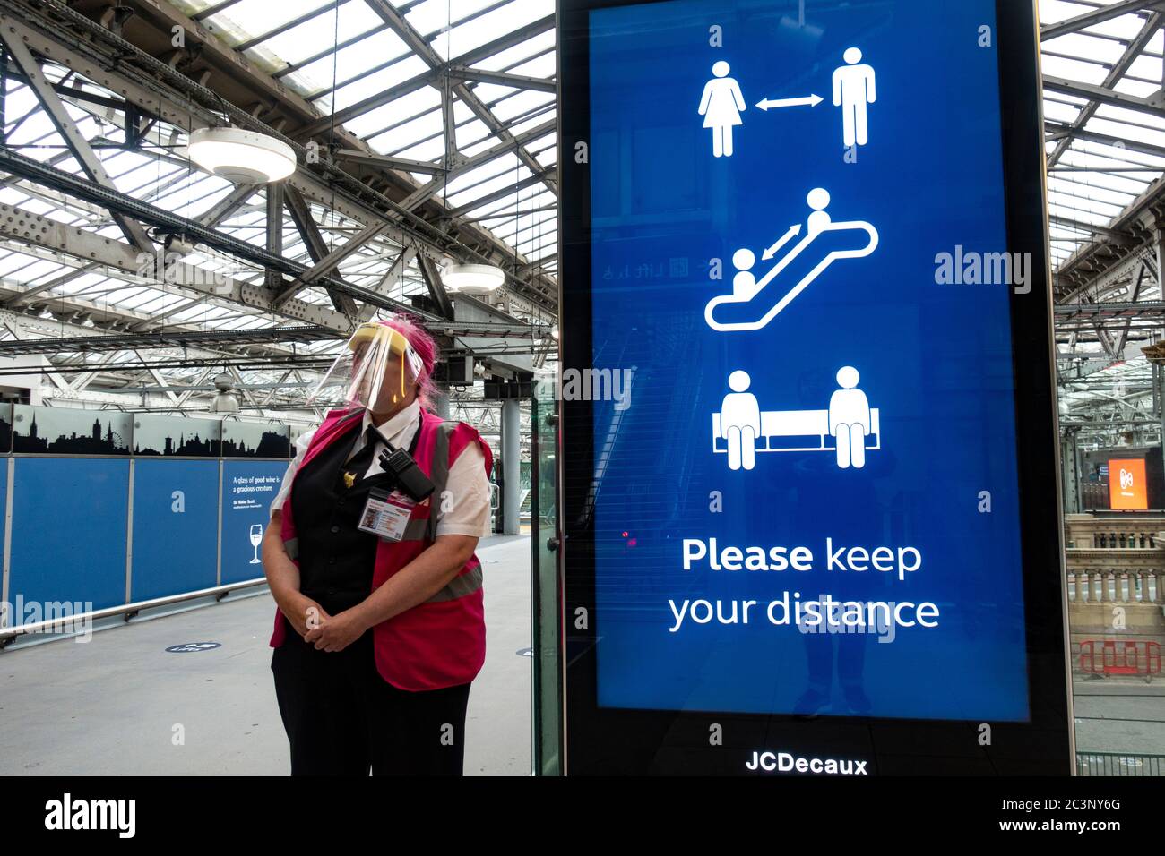 Safety signs railway stations hi-res stock photography and images - Alamy