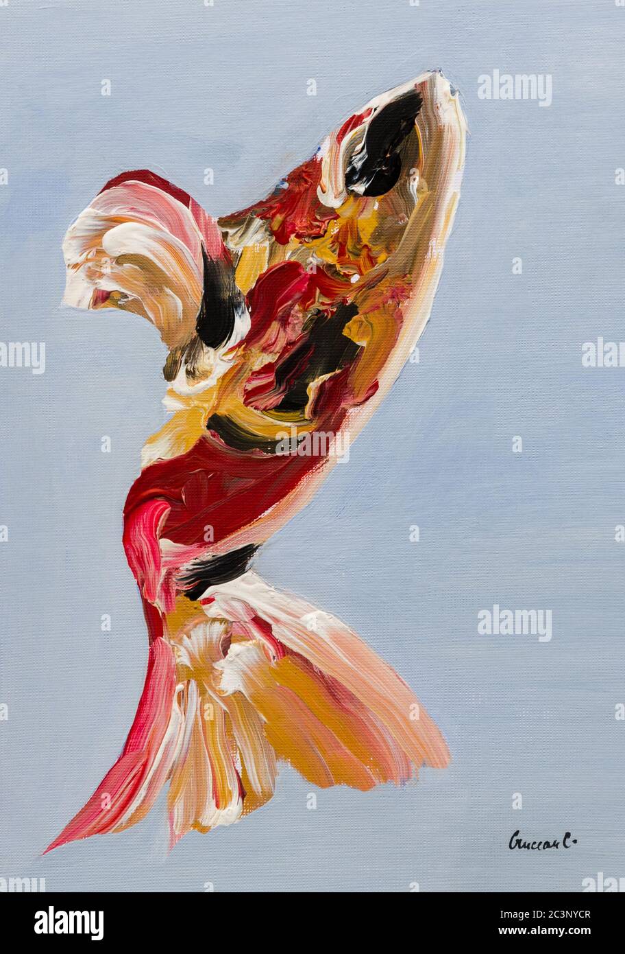 Fish painting hires stock photography and images Alamy