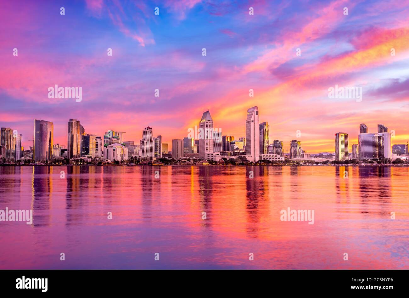 Downtown San Diego Stock Photo Alamy