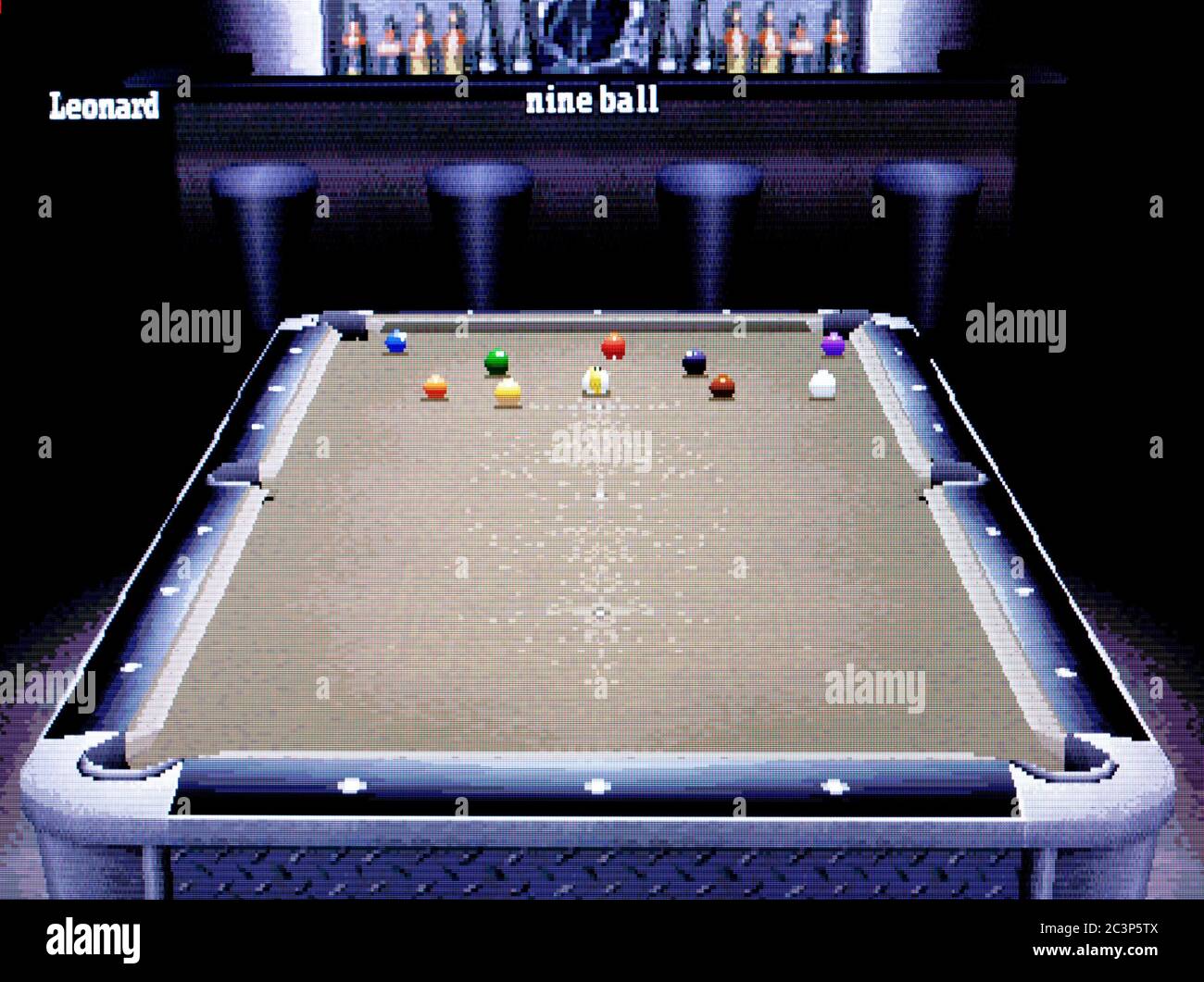 Billiards  (PS1) Gameplay 