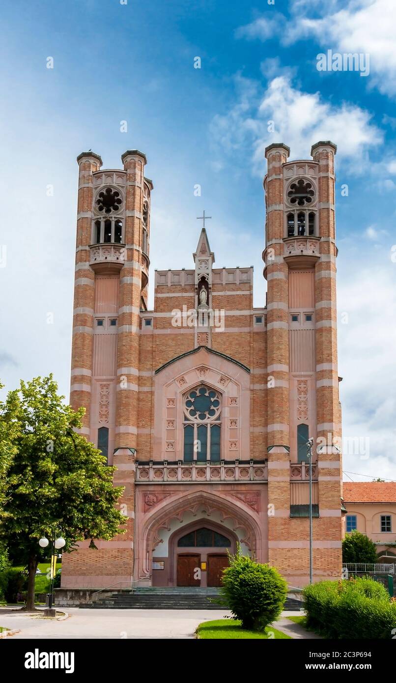 Ancient Catholic Assistant Mary Parish Church Stock Photo - Alamy