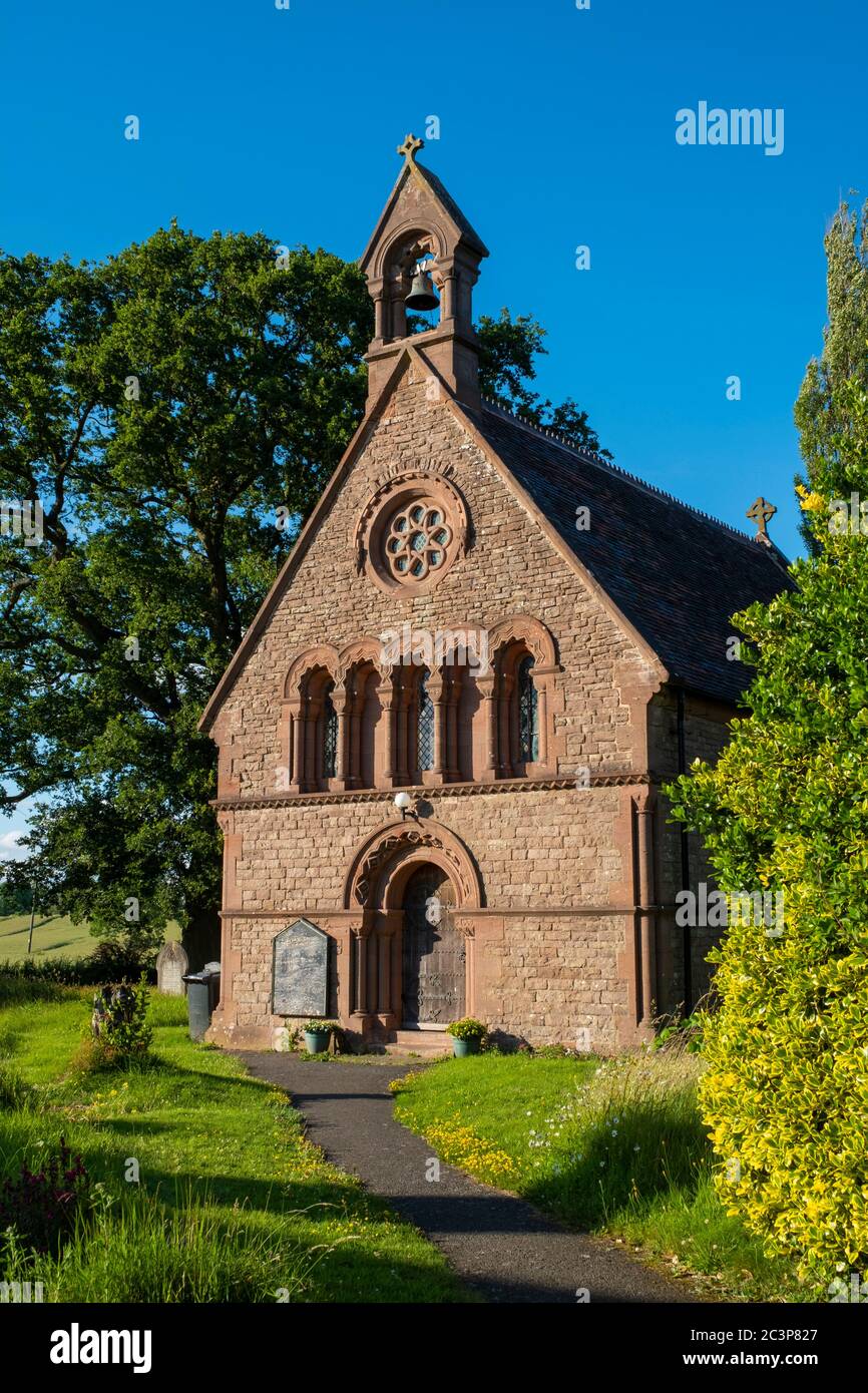 Trimpley Holy Trinity C of E Church near Bewdley in Worcestershire. Stock Photo