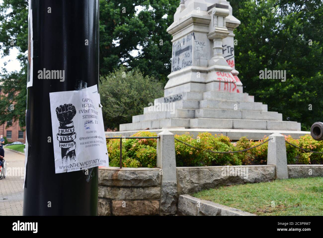 Remove confederate monument 2020 hires stock photography and images