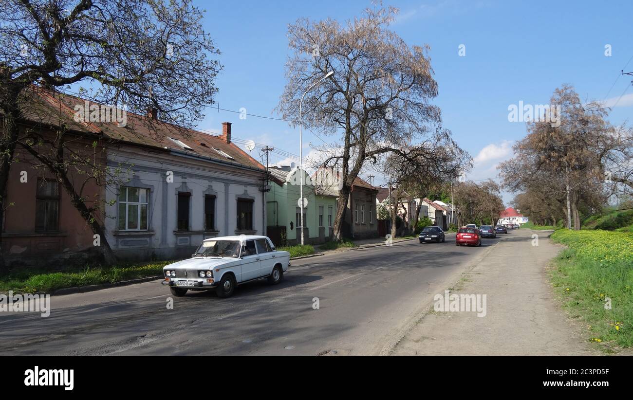 Uzhgorod is a very beautiful Ukrainian City on the West Ukraine. Amazing place for tourism Stock Photo