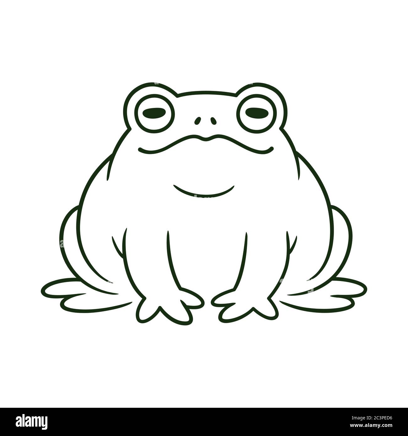 Toad illustration hi-res stock photography and images - Alamy