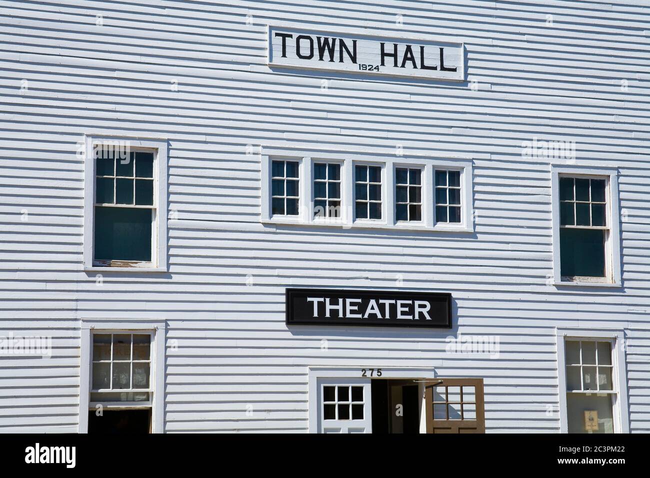 Town Hall & Theater, Medora, North Dakota, USA Stock Photo Alamy