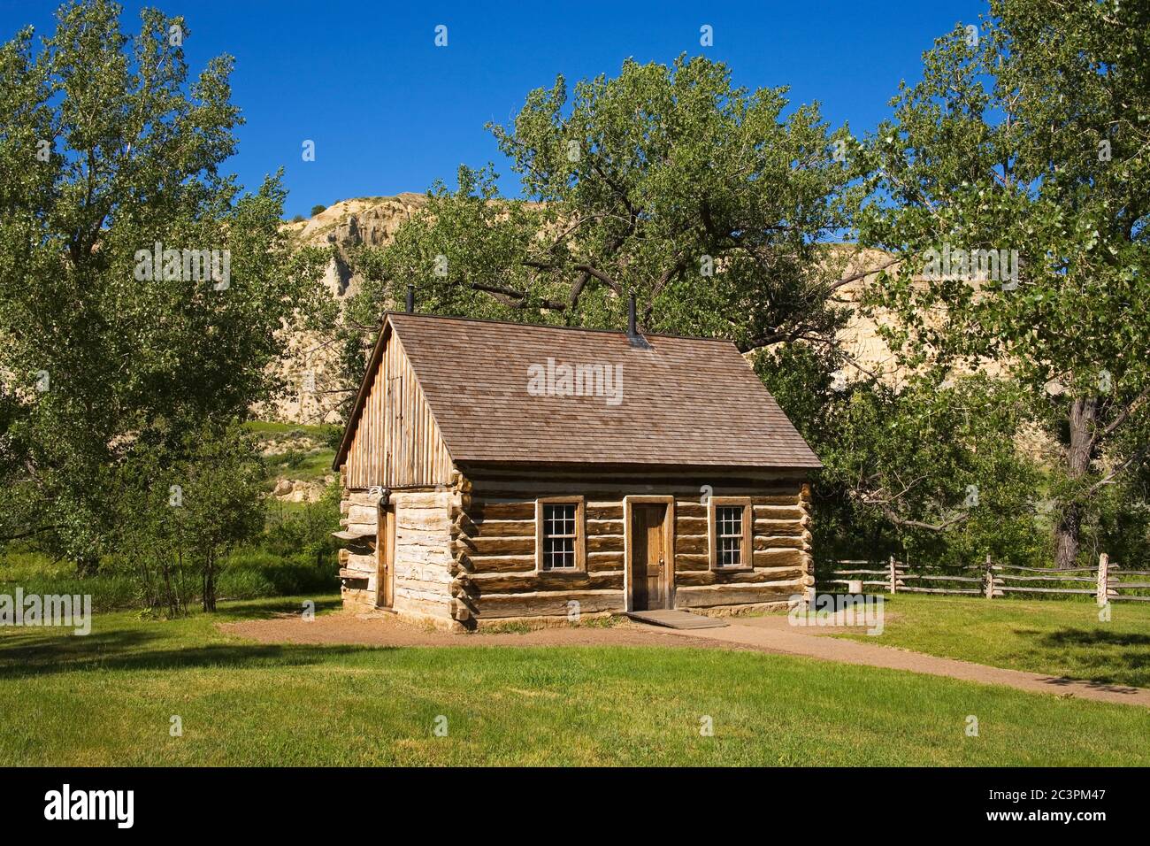 Maltese Cross Cabin, Theodore Roosevelt National Park, Medora, North