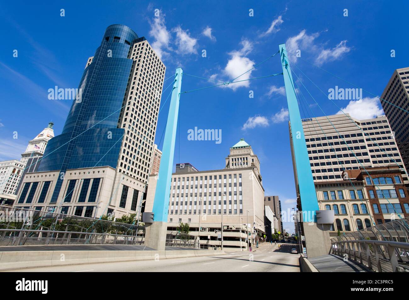 Main Street Bridge,Cincinnati, Ohio, USA Stock Photo Alamy
