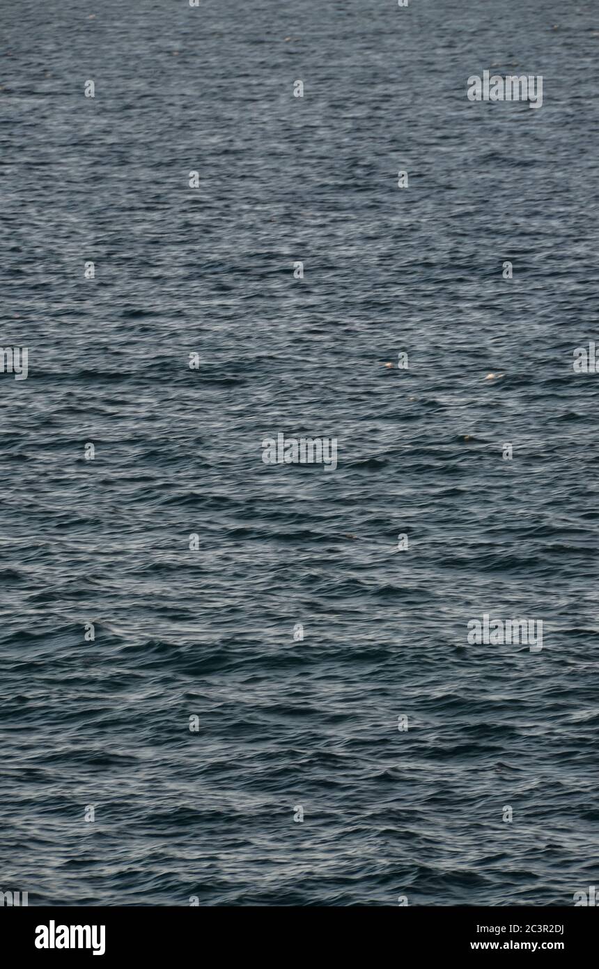 Blue Water Texture Pattern on the Atlantic Ocean Stock Photo - Alamy