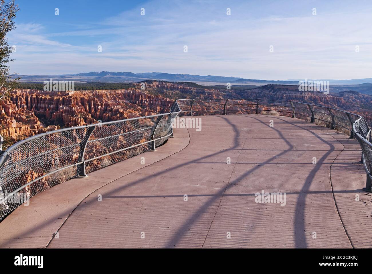 Viewpoint lookouts in Bryce Canyon National Park, Utah Stock Photo