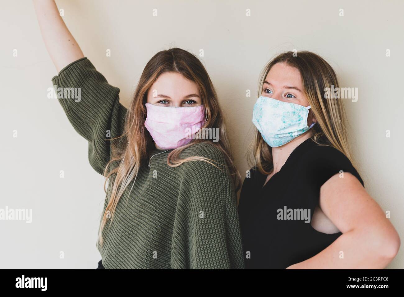Women Wearing Facemasks High Resolution Stock Photography and Images ...