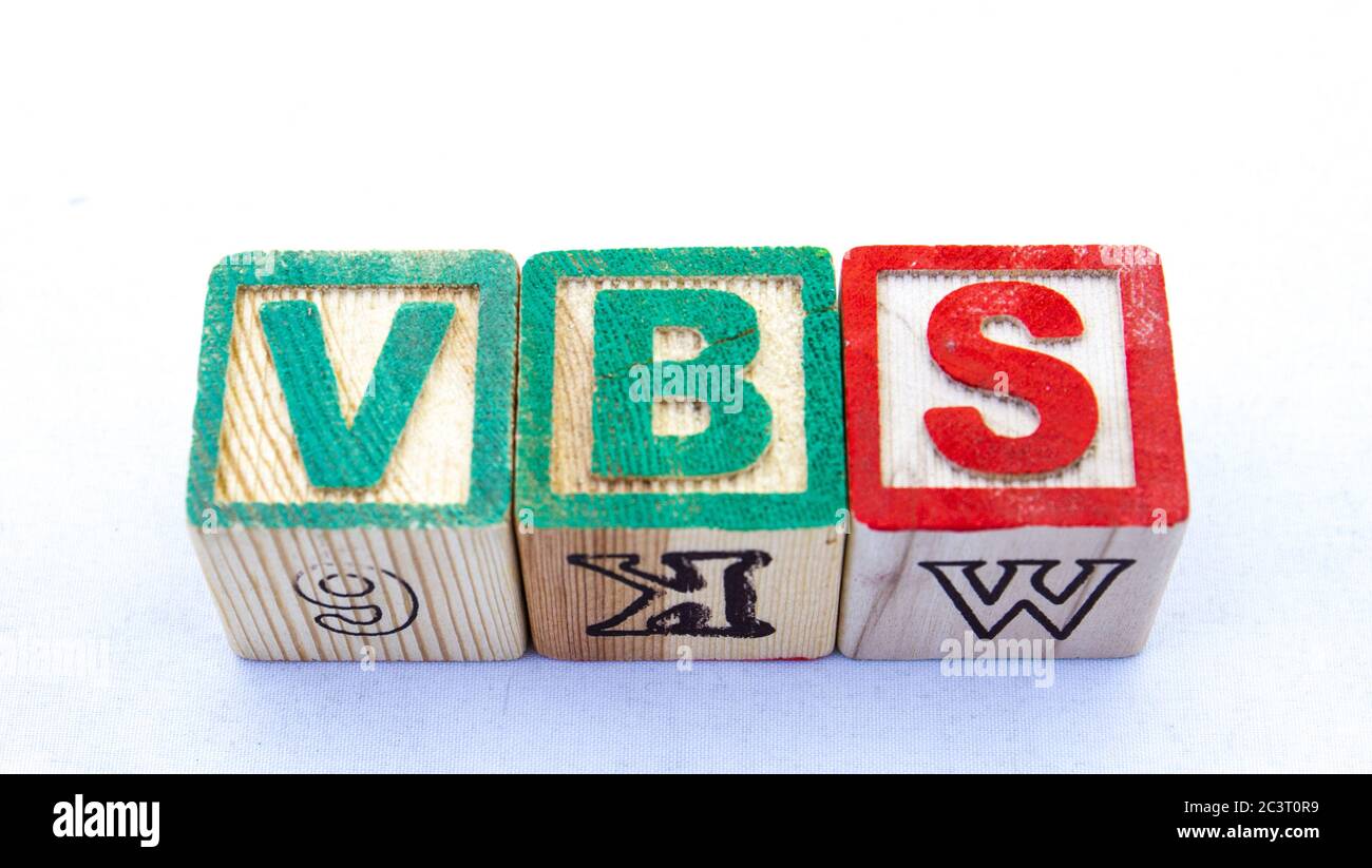 Vbs icon hi-res stock photography and images - Alamy