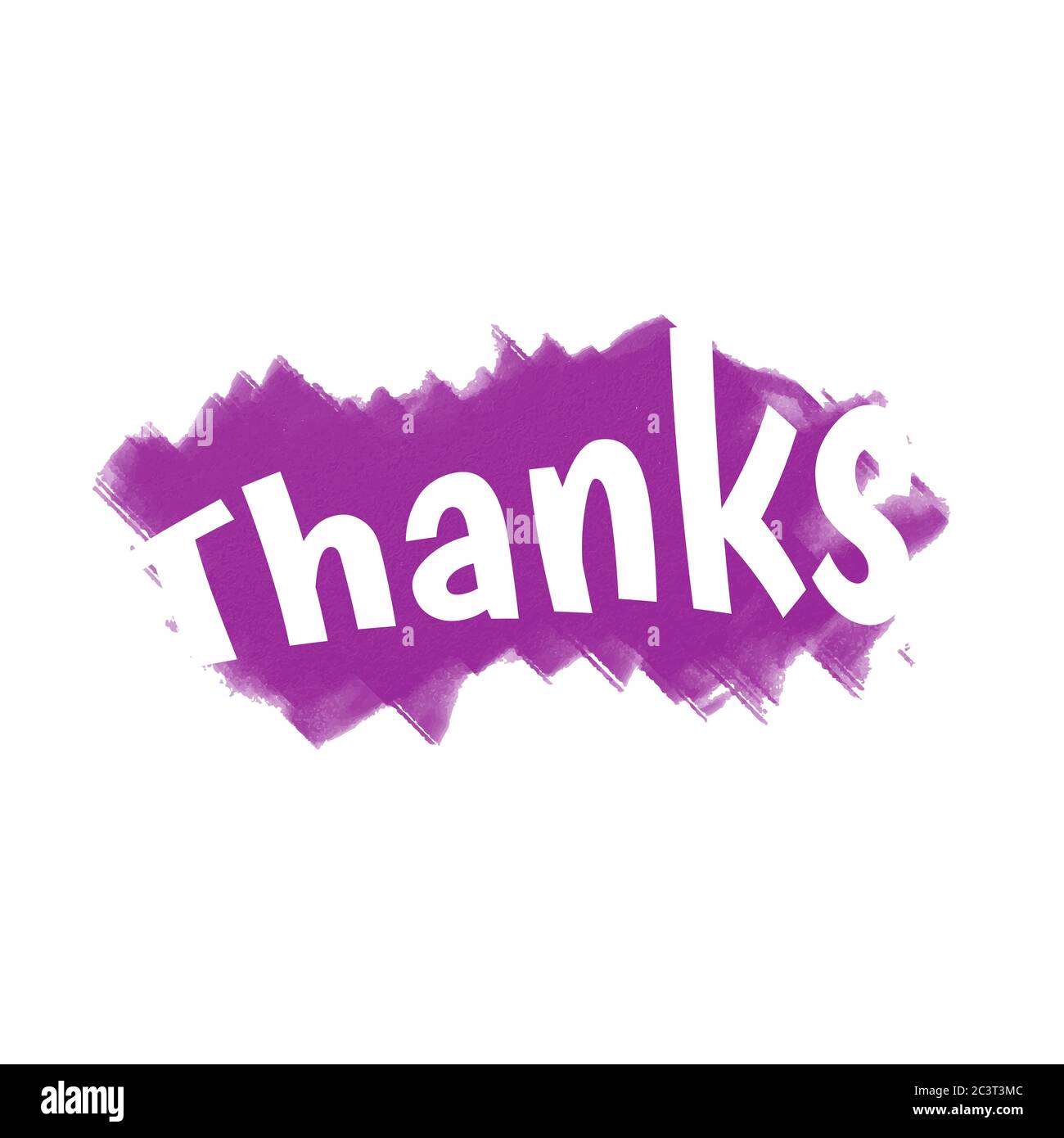 Say Thank You For Appreciation In Vector Typography Stock Vector Image