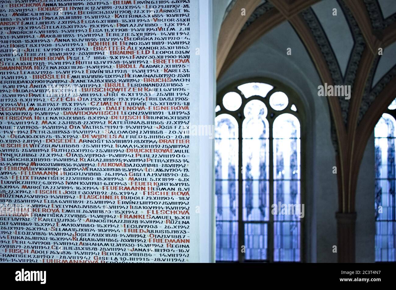 Prague, Czech Republic - 30 December 2019: the interior of the Klausen