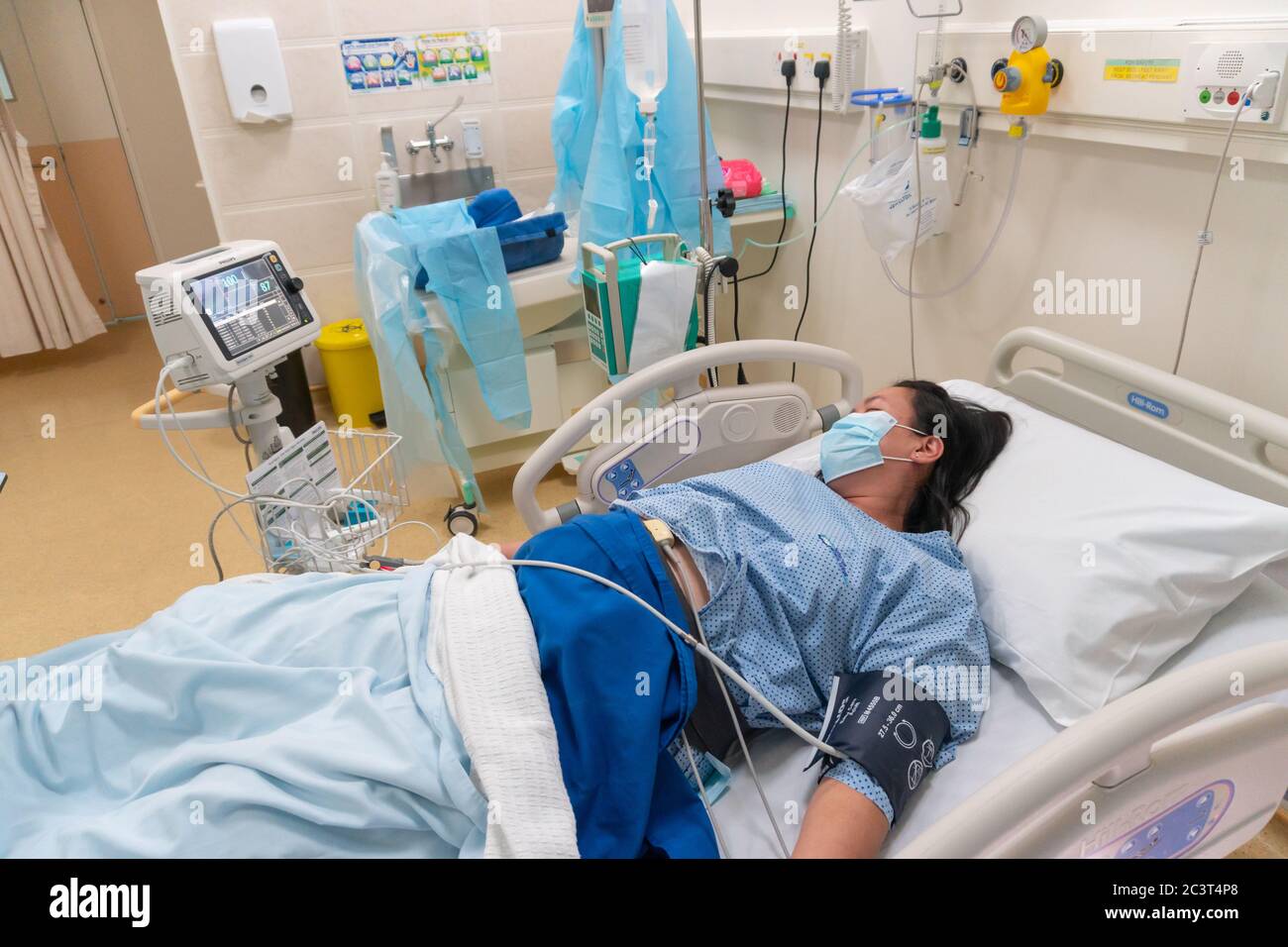 Kota Kinabalu, Sabah, MalaysiaMay 30, 2020 Young Asian Chinese lady