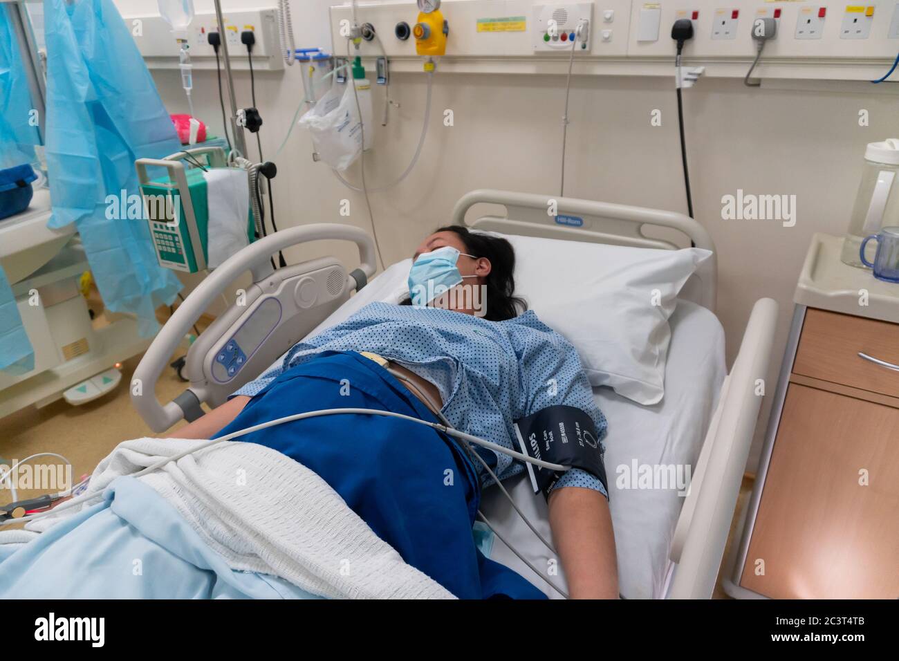 Kota Kinabalu, Sabah, MalaysiaMay 30, 2020 Young Asian Chinese lady