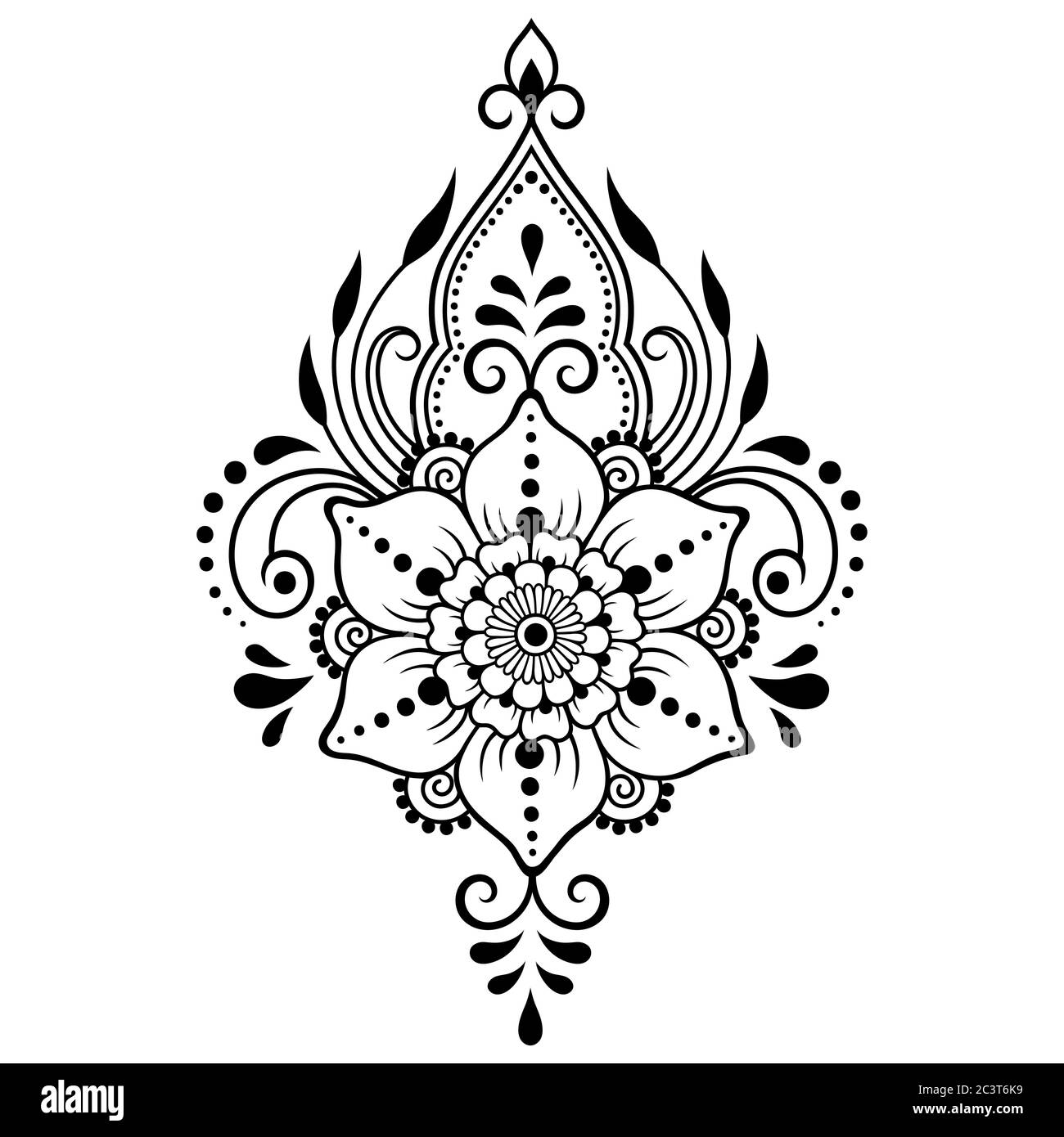 Mehndi Flower Pattern For Henna Drawing And Tattoo Decoration In Ethnic Oriental Indian Style Stock Vector Image Art Alamy https www alamy com mehndi flower pattern for henna drawing and tattoo decoration in ethnic oriental indian style image363793789 html