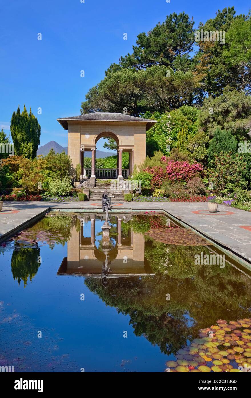 Ireland, County Cork, Glengariff, Garnish Island, The Italian Garden
