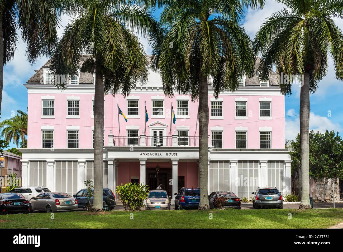 Nassau, Bahamas May 3, 2019 The Ansbacher House in Nassau, Bahamas
