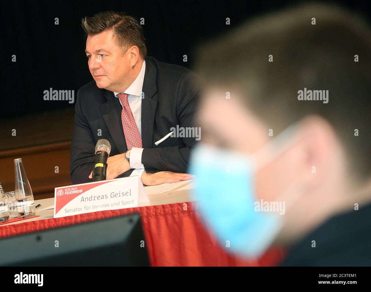 Berlin, Germany. 22nd June, 2020. Andreas Geisel (SPD), Berlin Senator ...