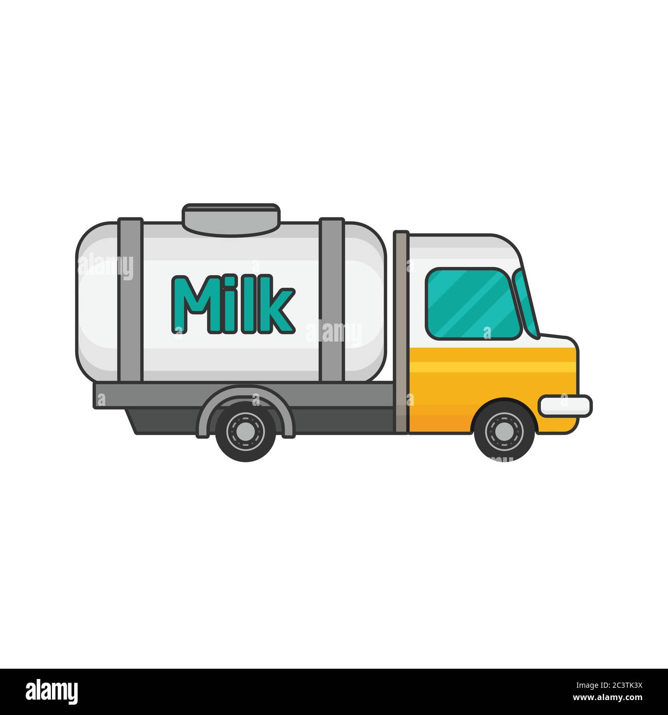 Milk tanker farm hi-res stock photography and images - Alamy