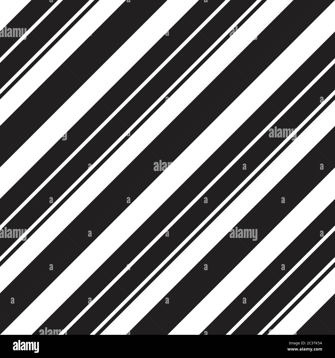Black and white diagonal striped seamless pattern background suitable ...