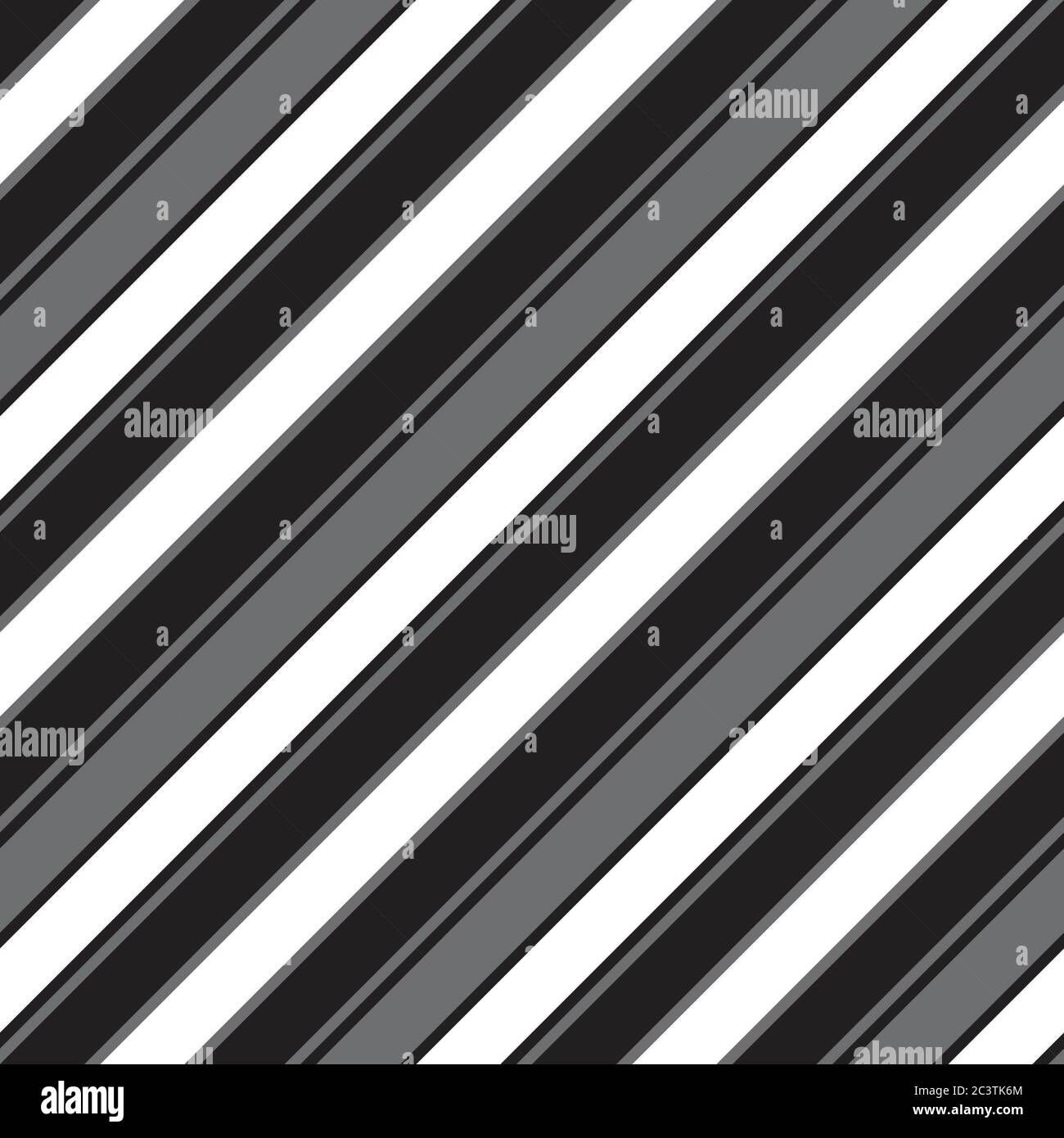 Black and white diagonal striped seamless pattern background suitable ...
