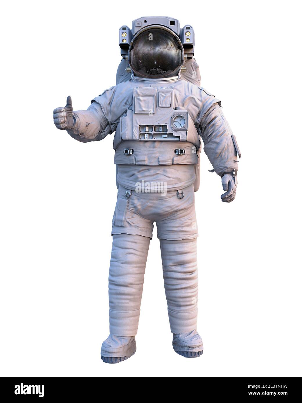 astronaut, standing spaceman isolated on black background Stock Photo -  Alamy