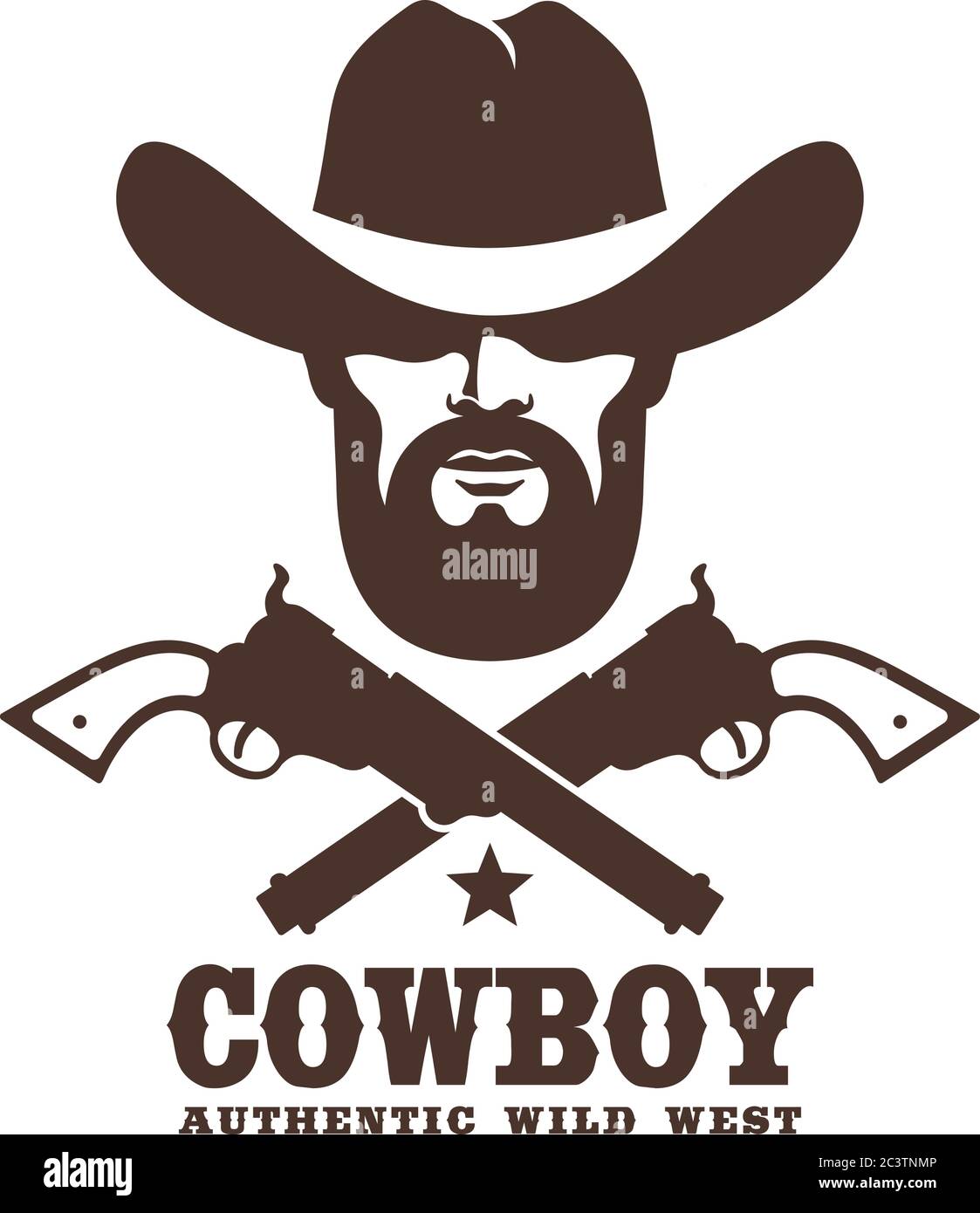 Cowboy Stencil