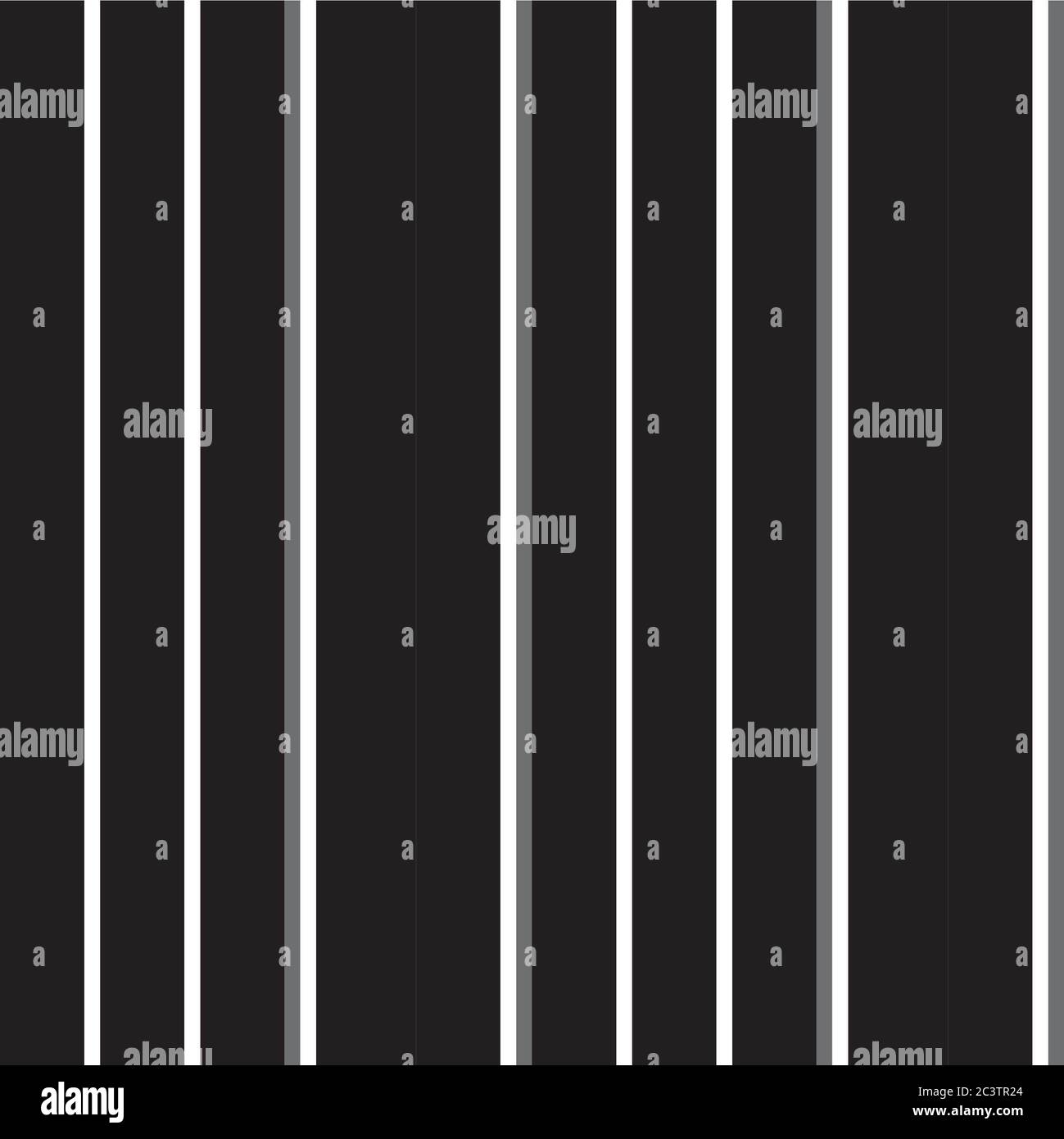 Black and white vertical striped seamless pattern background suitable ...