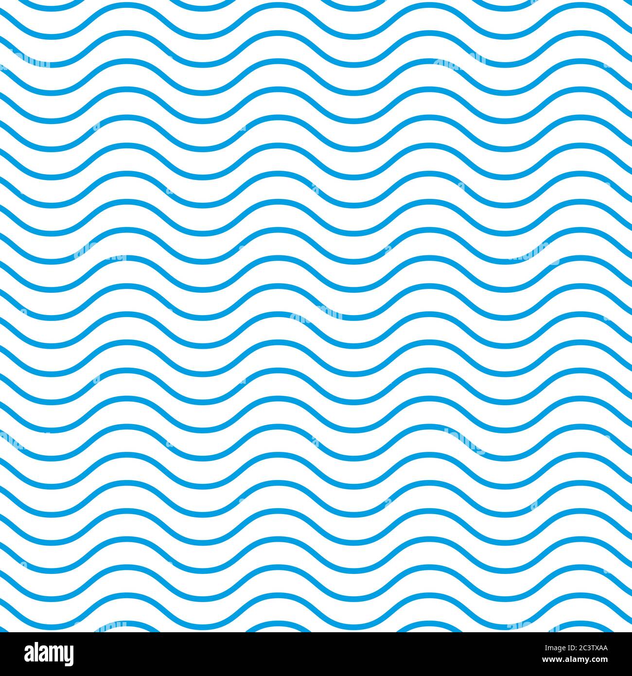 Blue wave pattern . Vector illustration Stock Vector