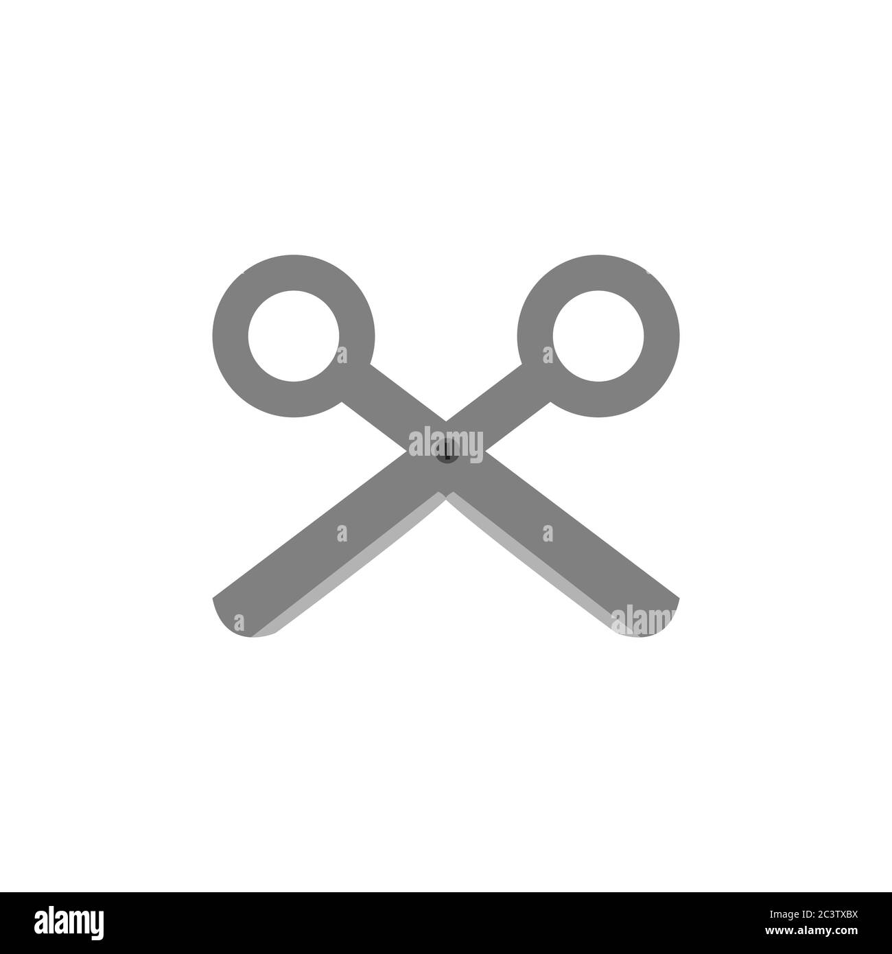 scissor vector design template illustration Stock Vector Image & Art ...