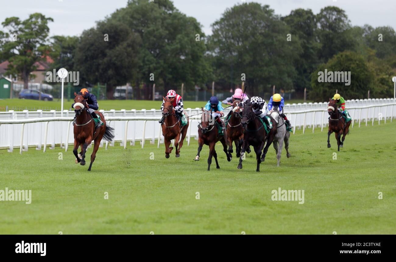 Hala Racing Hala Hala Hala ridden by Tom Eaves wins the British Stallion Studs EBF ...