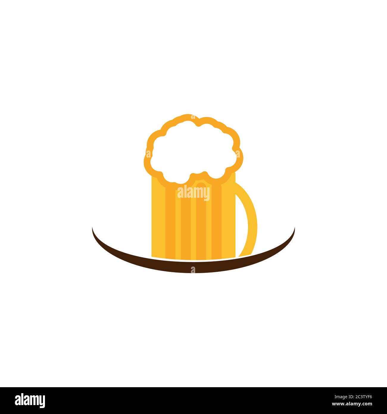 Beer Vector Design beer vector design template illustration Stock Vector Image & Art - Alamy