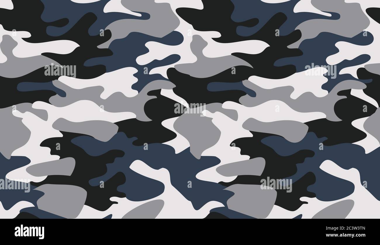 Camouflage pattern background vector. Classic clothing style masking ...