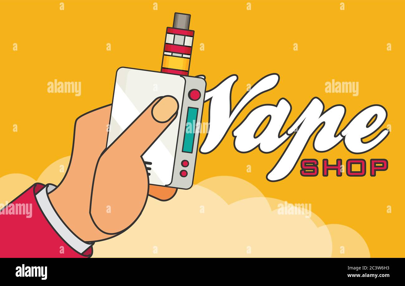 Vape vector illustration Stock Vector Image & Art - Alamy