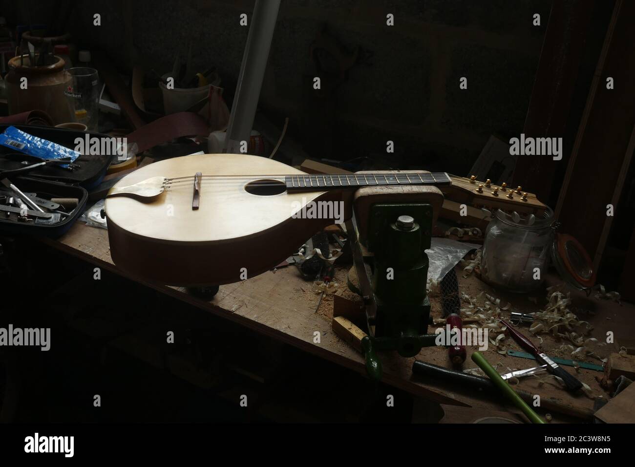 A handmade Irish mandolin made in Ennistymon, County Clare ,Ireland
