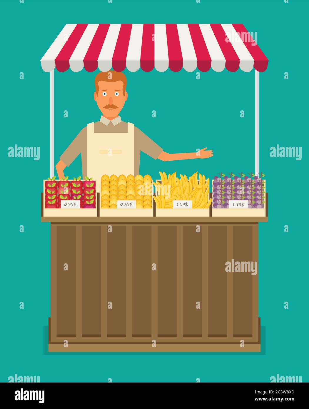 Store Owner Clipart