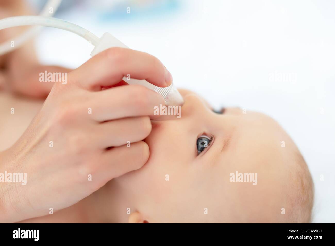 Clean baby nose stock image. Image of clean, months, parent - 30503519