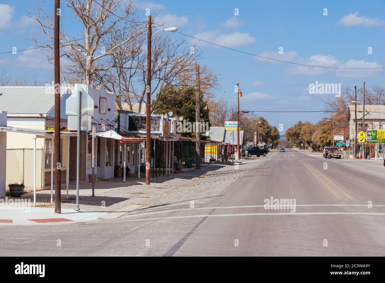 Camp Wood in Texas USA Stock Photo Alamy