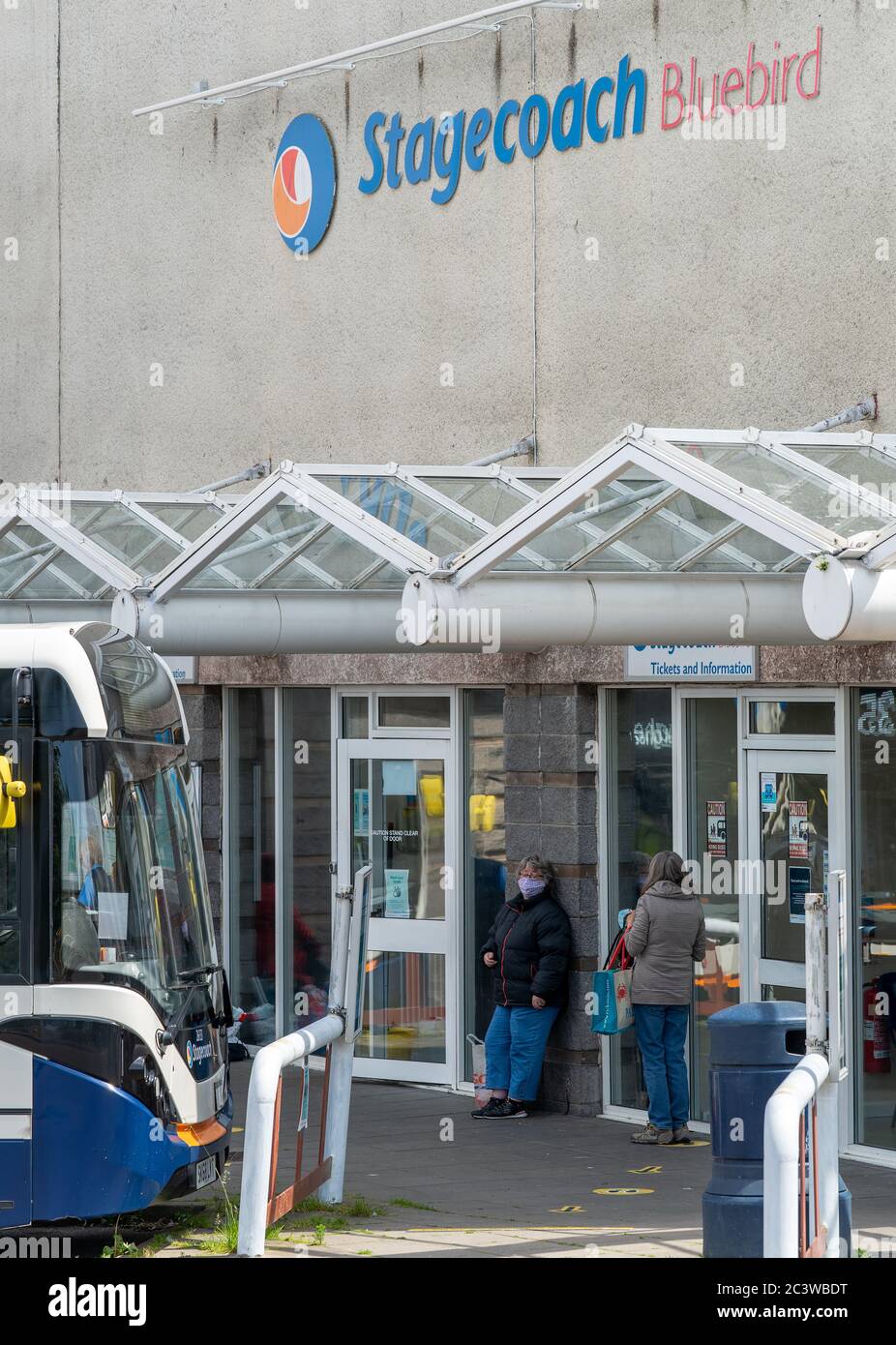 Stagecoach at Elgin, Alexandra Road, Elgin, Moray, UK. 22nd June, 2020