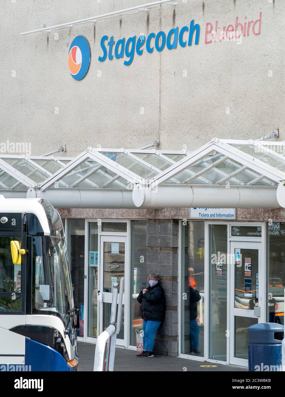 Stagecoach at Elgin, Alexandra Road, Elgin, Moray, UK. 22nd June, 2020